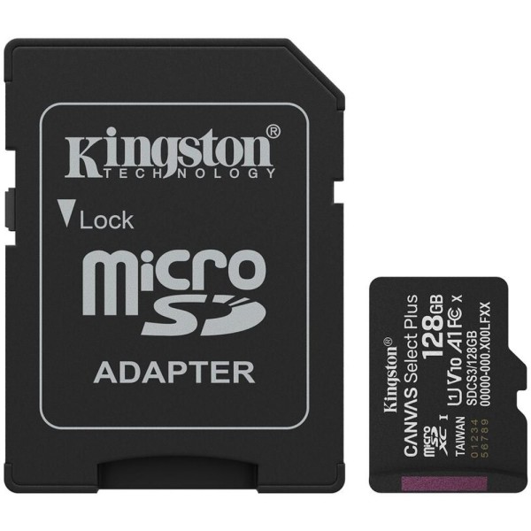 MicroSDXC SDCS3 128GB UHS-I v2  KINGSTON