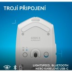 G305 X SUPERLIGHT Gam Mouse WH LOGITECH