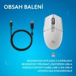 G305 X SUPERLIGHT Gam Mouse WH LOGITECH