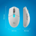 G305 X SUPERLIGHT Gam Mouse WH LOGITECH