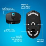 G305 X SUPERLIGHT Gam Mouse BK LOGITECH