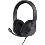 Ayda Max USB-ENC wired heads Black TRUST