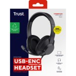 Ayda Max USB-ENC wired heads Black TRUST