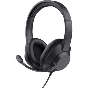 Ayda Max wired headset Black TRUST