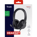 Ayda Max wired headset Black TRUST