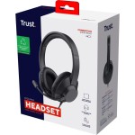 Ayda Max wired headset Black TRUST