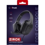 GXT 417 Zirox wired headset Black TRUST