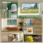 55S7S Frame QLED TV HISENSE