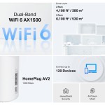 Deco PX10(2pack) AX1500 Mesh TP-LINK