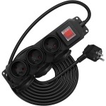 RPC 207 zásuvky IP44,3x/3x1,5G/3m RETLUX
