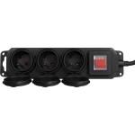 RPC 207 zásuvky IP44,3x/3x1,5G/3m RETLUX