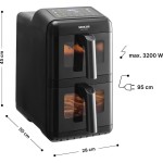 SFR 1260BK Horkovzdušná fritéza SENCOR
