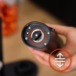 El. mlýnek na koření 75ml černý HUSLOG