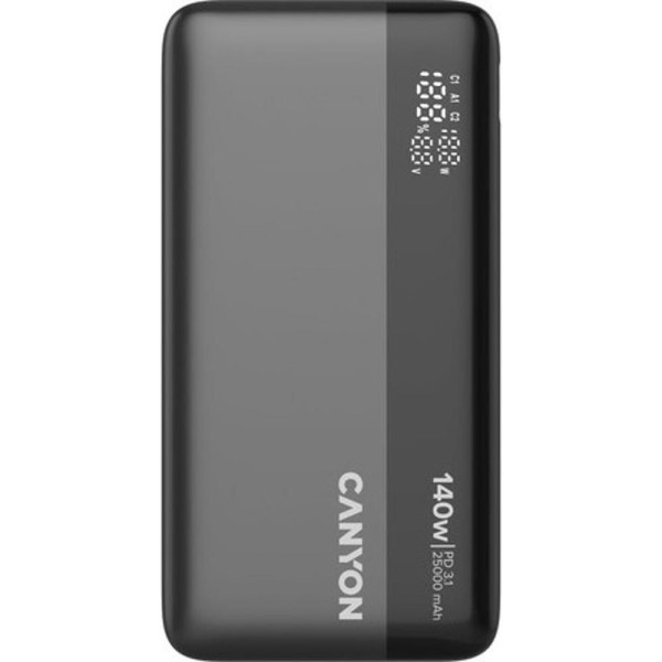 PB240 powerbanka25000mAh DarkGrey CANYON