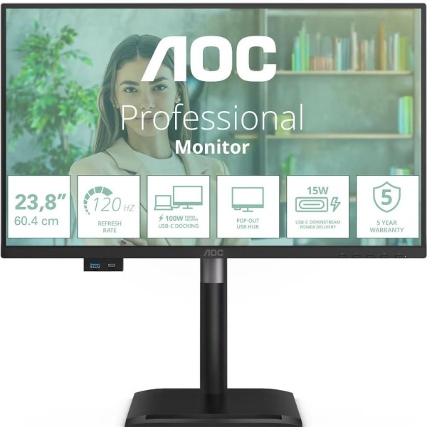 24P4CV 23,8 IPS LED 120Hz 4ms AOC