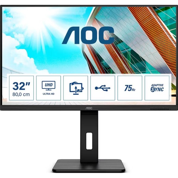 U32P2 31,5 VA LED 60Hz 4ms AOC
