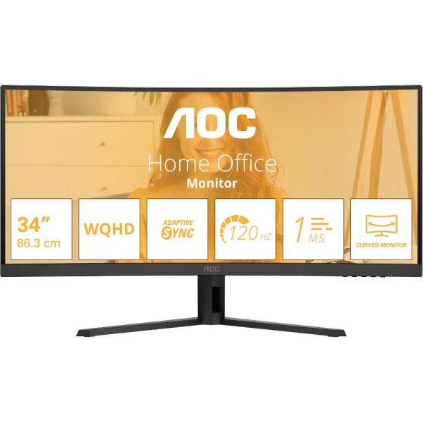 CU34B3E 34 VA LED 120Hz 4ms AOC