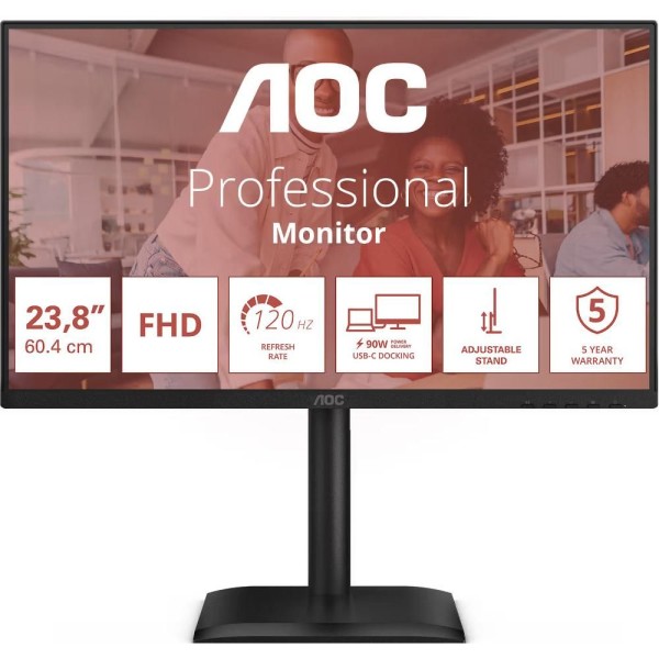 24E4CV 23,8 IPS LED 120Hz 4ms AOC