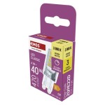 LED žárovka Classic JC / G9 / 4,2 W (40 W) / 470 lm / teplá bílá / stmívatelná