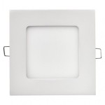 LED panel 120×120, čtvercový vestavný bílý, 6W teplá bílá