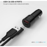 Autonabíječka USB-C/USB-A 63W FIXED