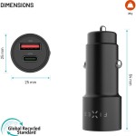 Autonabíječka USB-C/USB-A 63W FIXED