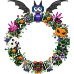 40825 Halloweenský věnec LEGO