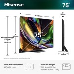 75UR8S RGB MiniLED TV HISENSE