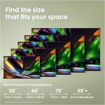 75UR8S RGB MiniLED TV HISENSE