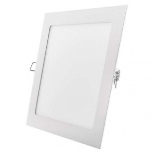 LED panel 220×220, čtvercový vestavný bílý, 18W neutrální b.