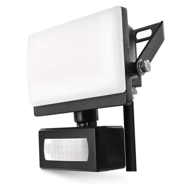 LED reflektor TAMBO EVO se senzorem pohybu, 10 W, 1000 lm, IP65, černý