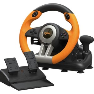 V3PRO Bundle volant+pedály čer-oranž.PXN
