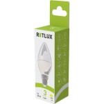 RLL 676 C37 E14 svíčka 3W CW D RETLUX