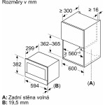 BEL7321B1 MIKROVLNNÁ TROUBA VEST. BOSCH