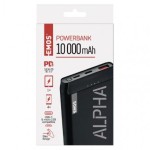 Powerbanka EMOS AlphaQ 10, 10000 mAh, černá