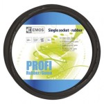 Prodlužovací kabel gumový – spojka, 10m, 3× 1,5mm2