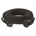 Prodlužovací kabel gumový – spojka, 20m, 3× 1,5mm2