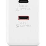 Dual USB-C 65W GaN Charger LENOVO