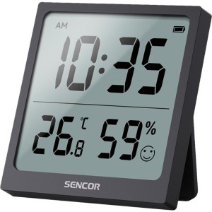 SWS 1400 TEPLOMĚR S HODINAMI SENCOR