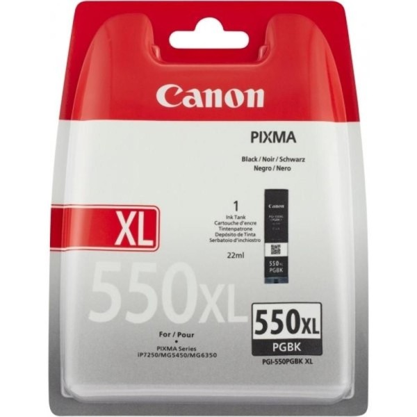 PGI550 XL BK 6431B001 black INK CANON