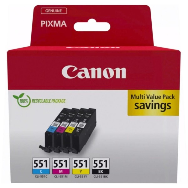 CLI-551C/M/Y/BK 6509B015 col INK CANON