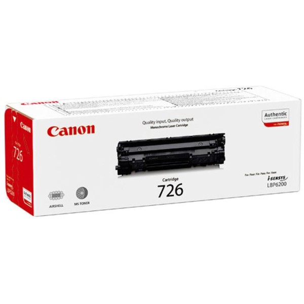 726 BK 3483B002 black TONER CANON