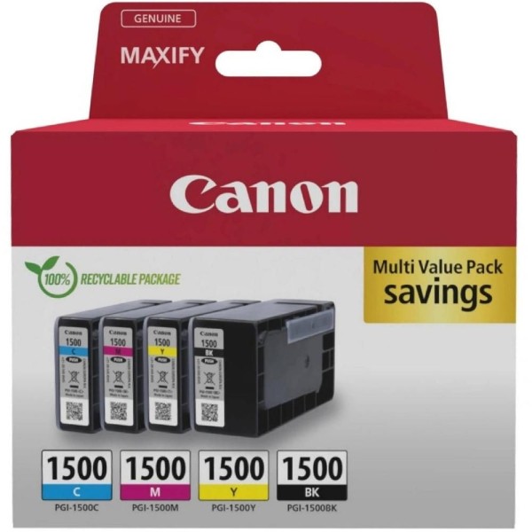 PGI-1500 BK/C/M/Y multi col INK CANON