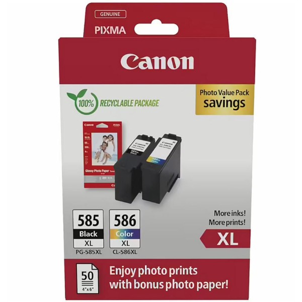 PG-585XL/CL-586XL+GP color INK CANON