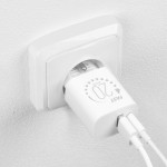 Nabíječka USB-A+USB-C 20W White OBAL:ME