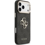 PU Leather 4G iPhone 17 Pro Max Bk GUESS