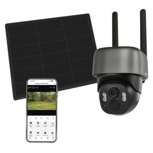 GoSmart Venkovní bateriová kamera IP-6100G HAWK s 4G LTE a solárním panelem