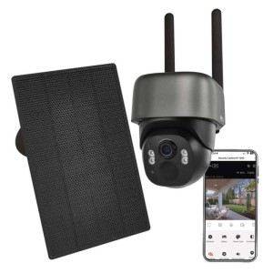 GoSmart Venkovní bateriová kamera IP-1200G WASP s WiFi a solárním panelem