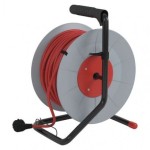 PVC prodlužovací kabel na bubnu – 4 zásuvky, 50m, 1,5mm2
