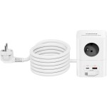 PowerCube 4xAC,PD 65W, 3m, šedá CUBENEST